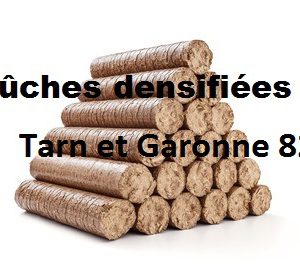 Bûches densifiées Tarn et Garonne 82