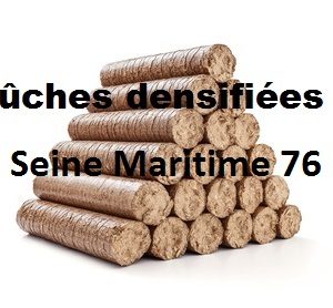 Bûches densifiées Seine Maritime